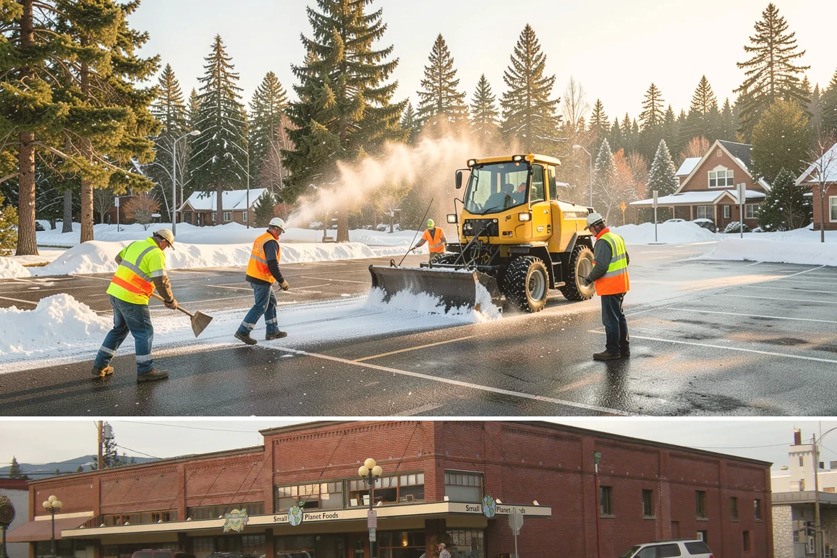 Public Building Janitorial in Sedro-Woolley, Skagit County, WA - Demand rises through the wet fall and winter months when tracked-in mud and moisture increase floor and entryway workloads.