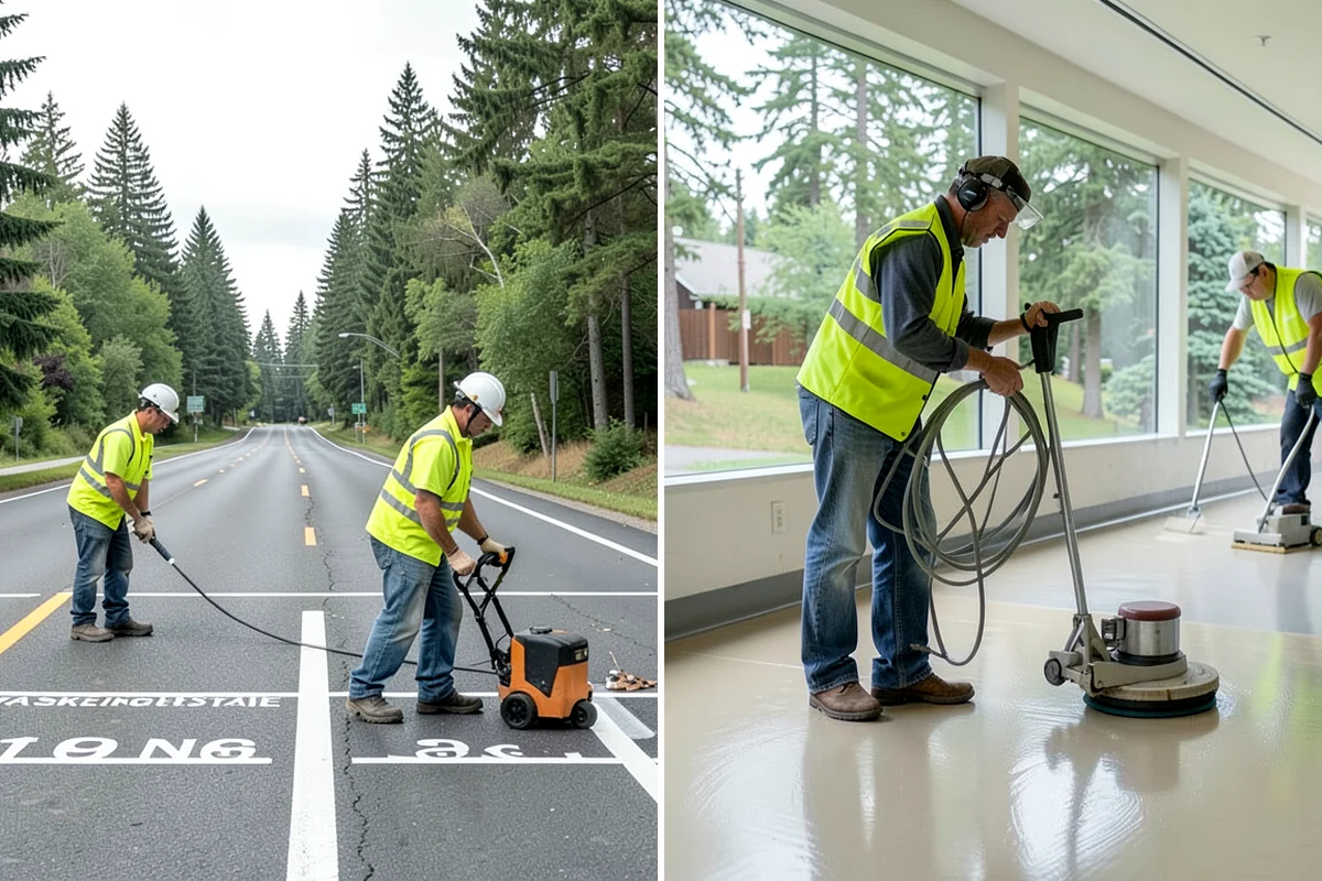 Public Building Janitorial in Snoqualmie, King County, WA - Walk each building and confirm scope, security access, and cleaning frequencies
