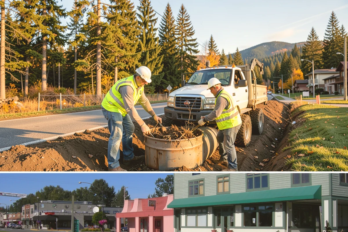Public Building Janitorial in Snoqualmie, King County, WA - Demand rises through the wet fall and winter months when tracked-in mud and moisture increase floor and entryway workloads.