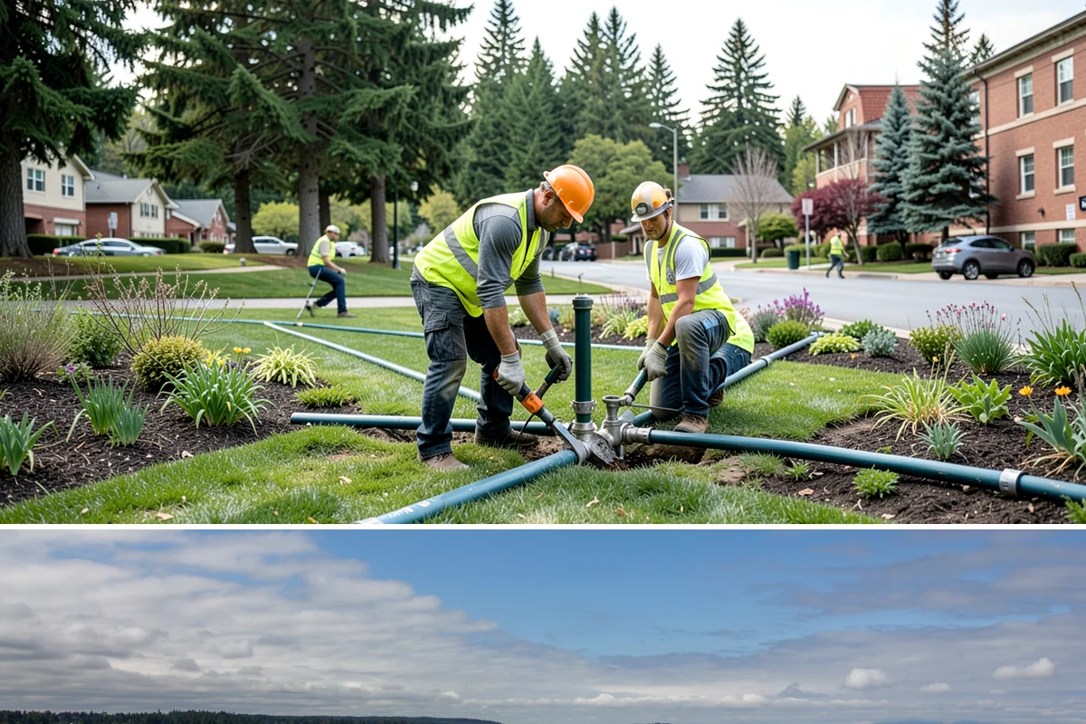 Public Building Janitorial in University Place, Pierce County, WA - Demand rises through the wet fall and winter months when tracked-in mud and moisture increase floor and entryway workloads.