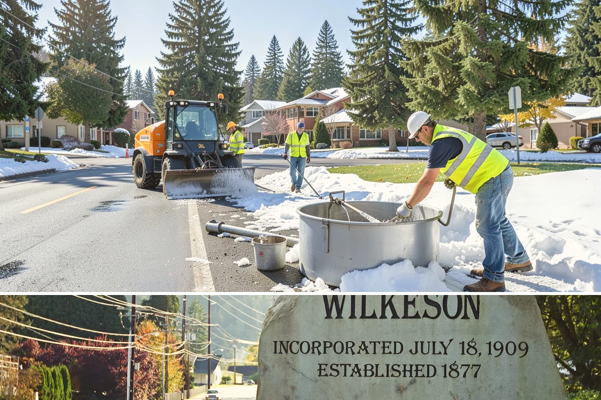 Public Building Janitorial in Wilkeson, Pierce County, WA - Demand rises through the wet fall and winter months when tracked-in mud and moisture increase floor and entryway workloads.