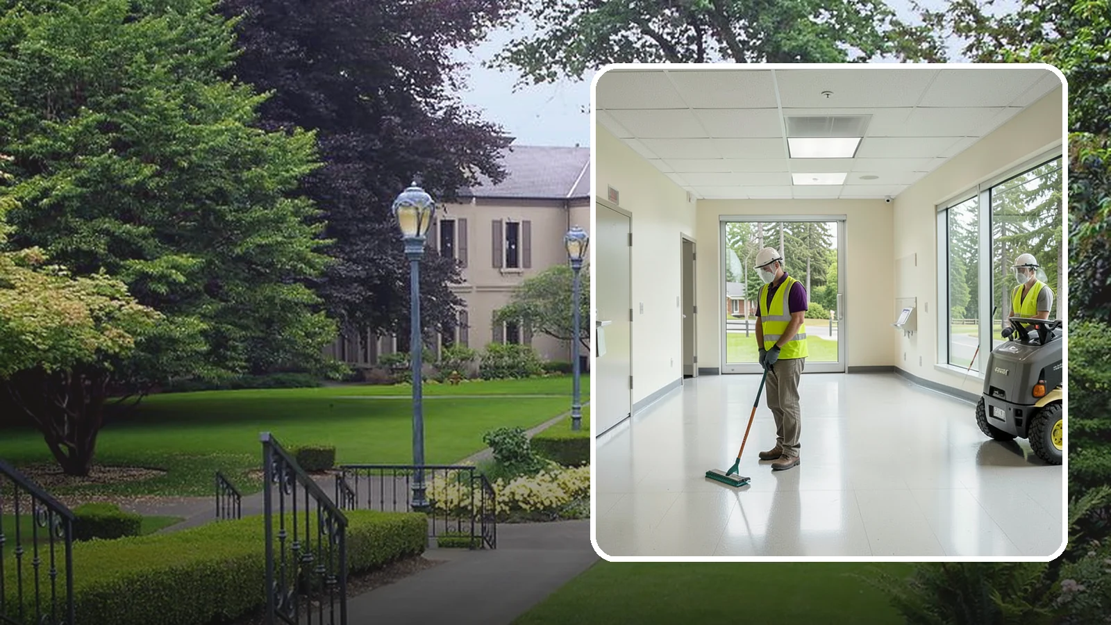 Public Building Janitorial in Woodinville, King County, WA - Recurring custodial service keeps city halls, community centers, and administrative offices clean, sanitary, and presentable for...
