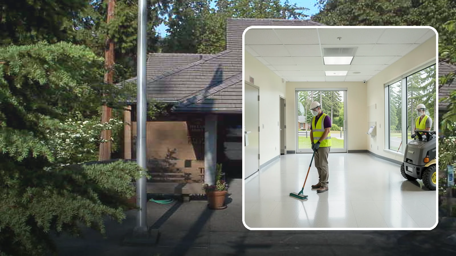 Public Building Janitorial in Yarrow Point, King County, WA - Recurring custodial service keeps city halls, community centers, and administrative offices clean, sanitary, and presentable for...