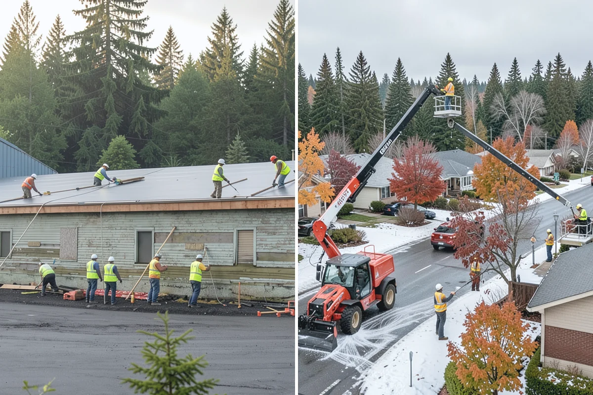 Public Building Maintenance in Auburn, King County, WA - Building walkthrough and deficiency documentation