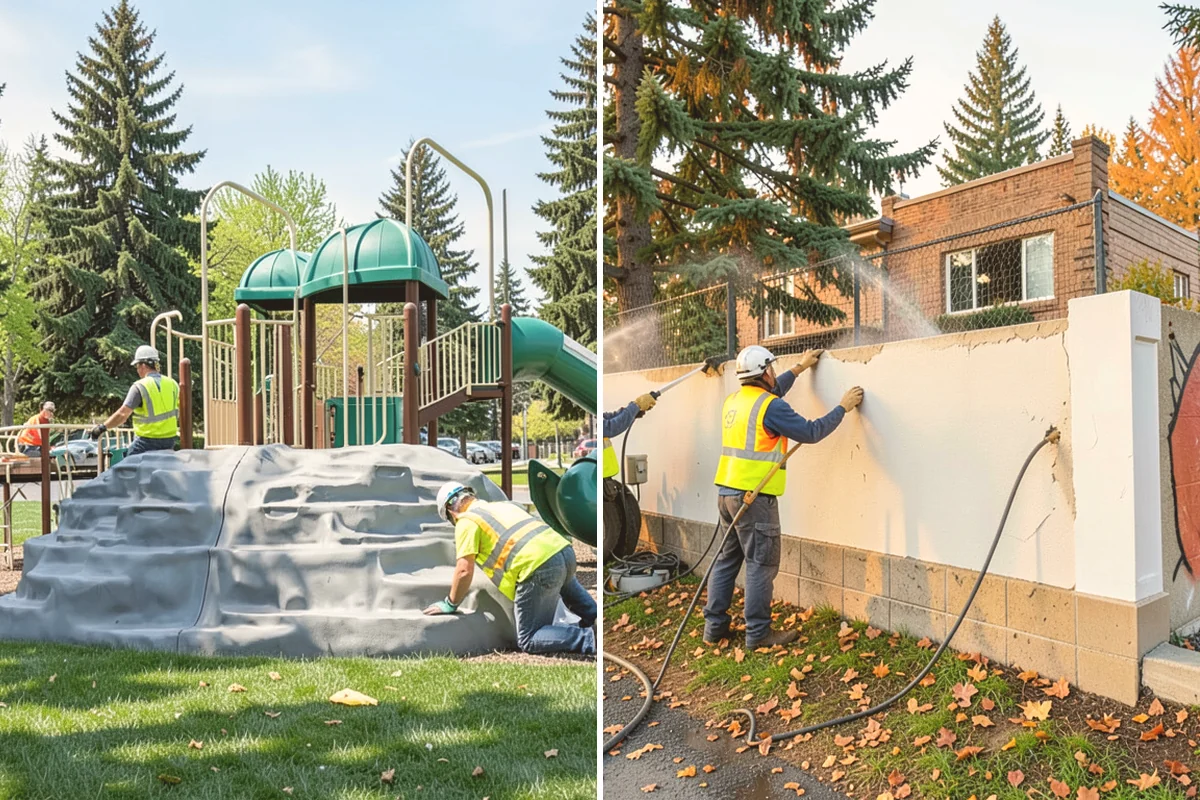Public Building Maintenance in Bothell, King County, WA - Building walkthrough and deficiency documentation