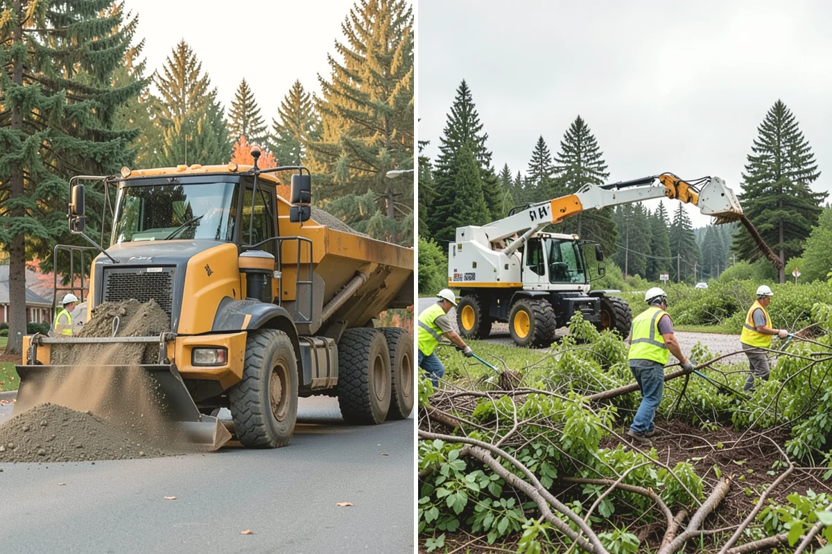 Public Building Maintenance in Carbonado, Pierce County, WA - Building walkthrough and deficiency documentation