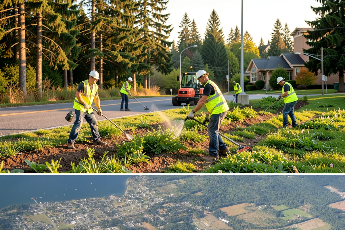 Public Building Maintenance in Coupeville, Island County, WA - Demand shifts with the seasons, concentrating on heating in winter and cooling and ventilation in summer.
