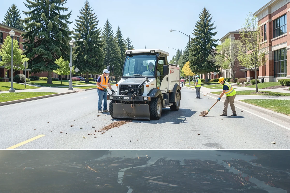 Public Building Maintenance in Fife, Pierce County, WA - Demand shifts with the seasons, concentrating on heating in winter and cooling and ventilation in summer.
