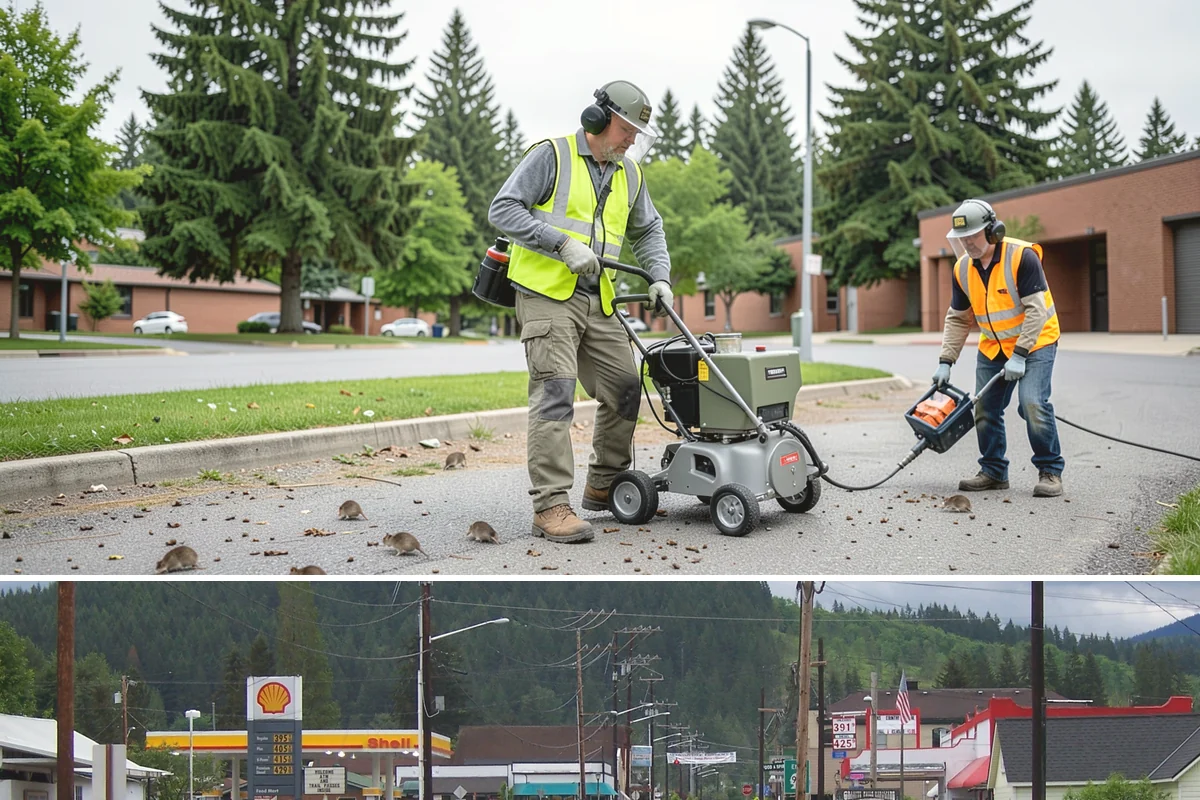 Public Building Maintenance in Granite Falls, Snohomish County, WA - Demand shifts with the seasons, concentrating on heating in winter and cooling and ventilation in summer.