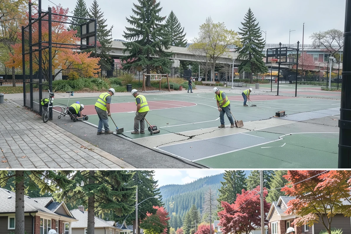 Public Building Maintenance in Hunts Point, King County, WA - Demand shifts with the seasons, concentrating on heating in winter and cooling and ventilation in summer.