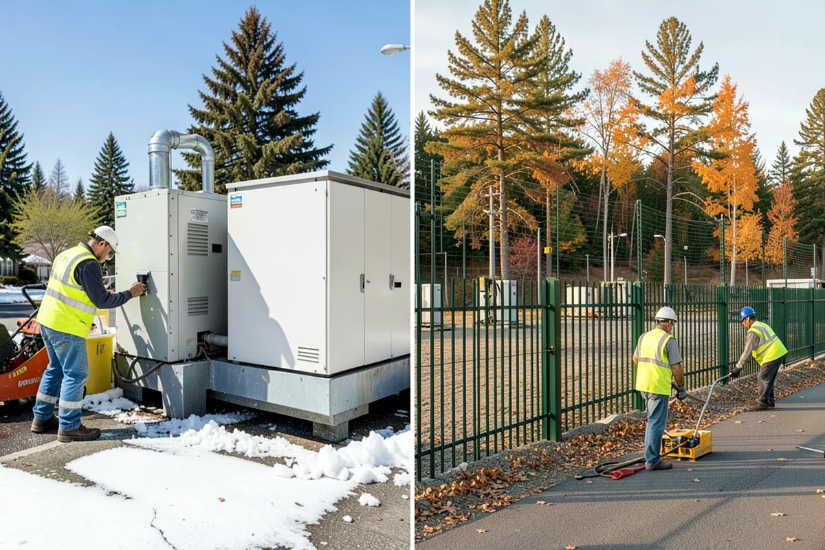Public Building Maintenance in Lake Forest Park, King County, WA - Building walkthrough and deficiency documentation