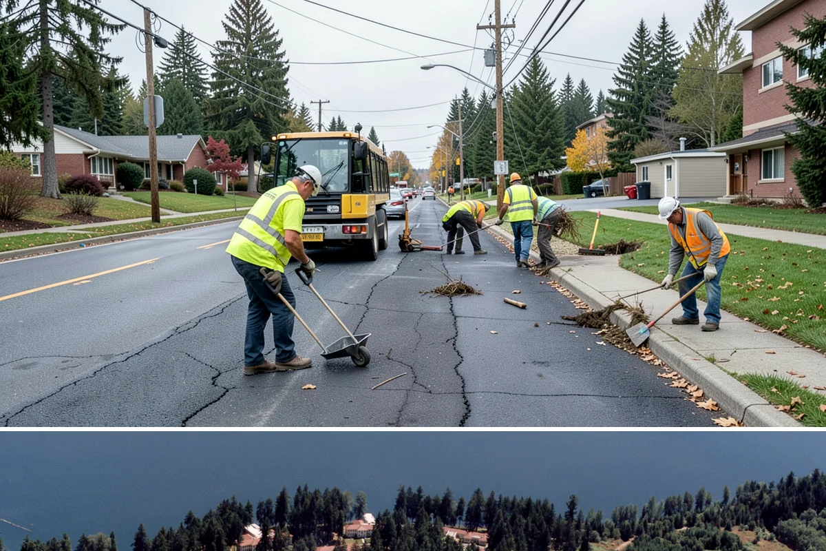 Public Building Maintenance in Lakewood, Pierce County, WA - Demand shifts with the seasons, concentrating on heating in winter and cooling and ventilation in summer.