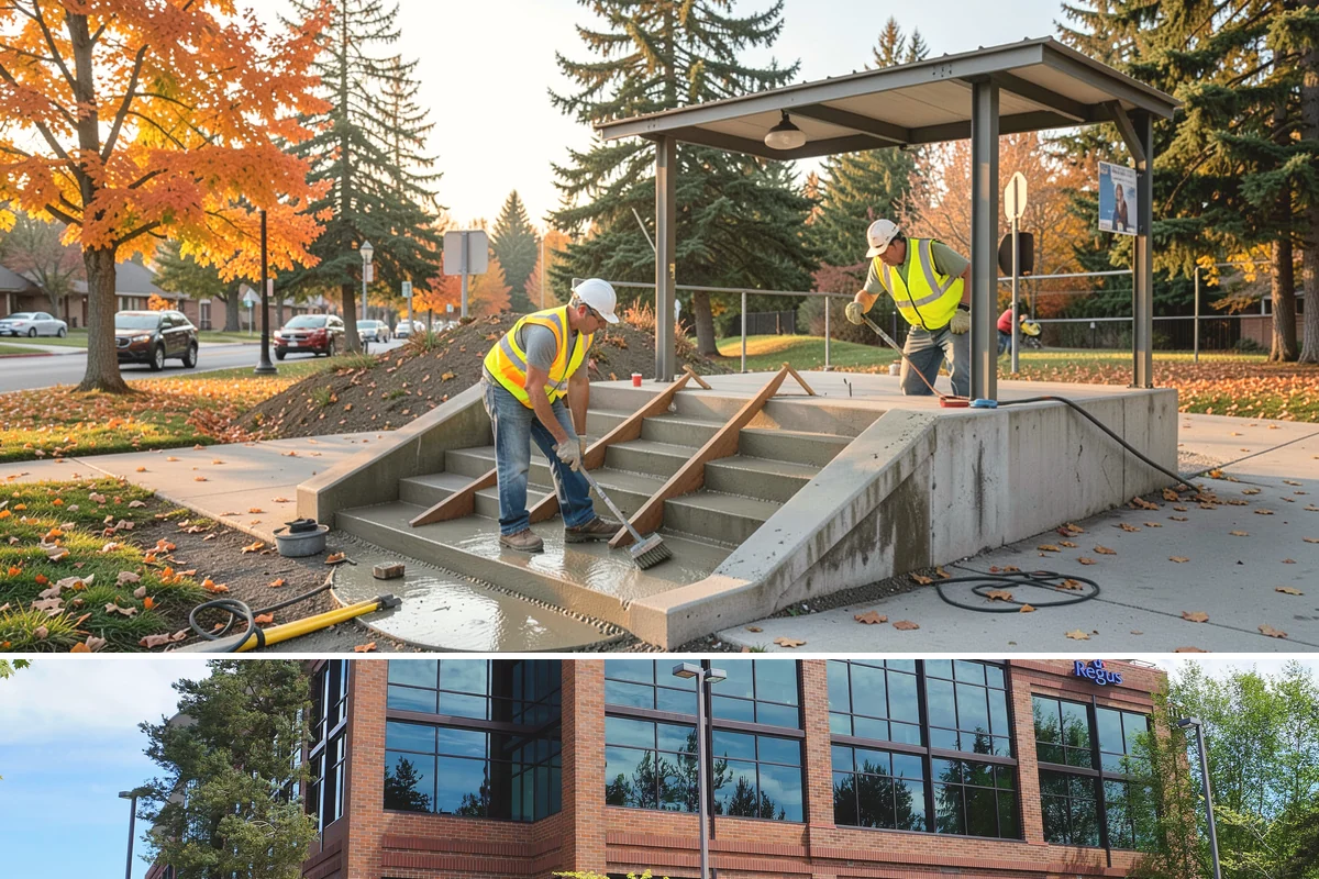 Public Building Maintenance in Mountlake Terrace, Snohomish County, WA - Demand shifts with the seasons, concentrating on heating in winter and cooling and ventilation in summer.
