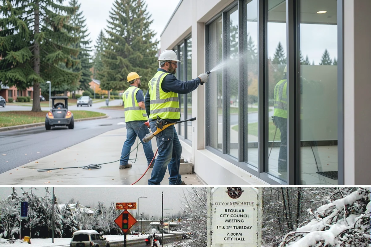 Public Building Maintenance in Newcastle, King County, WA - Demand shifts with the seasons, concentrating on heating in winter and cooling and ventilation in summer.