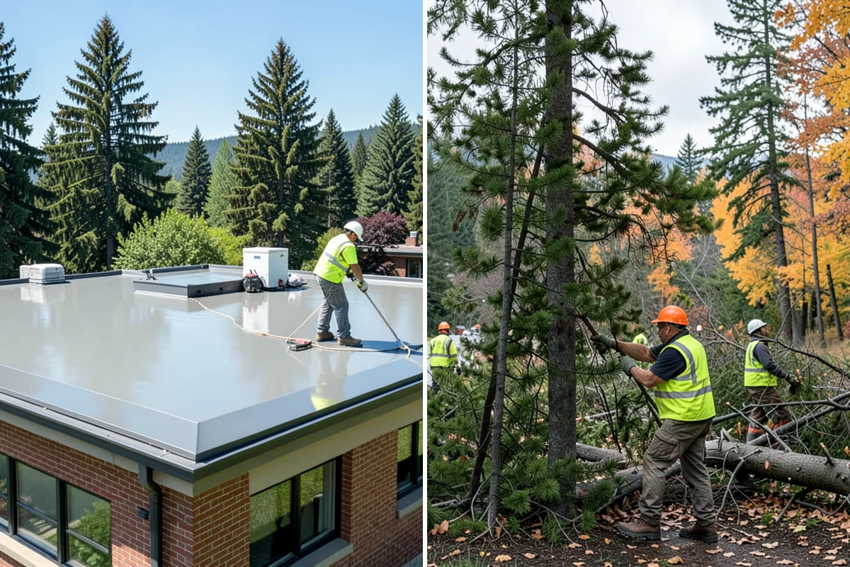 Public Building Maintenance in Normandy Park, King County, WA - Building walkthrough and deficiency documentation