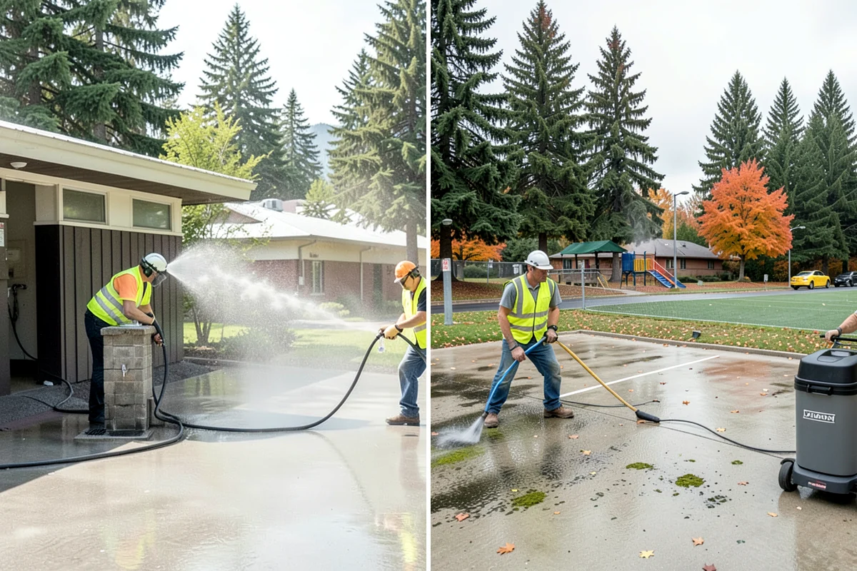Public Building Maintenance in Snoqualmie, King County, WA - Building walkthrough and deficiency documentation