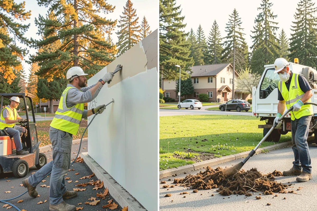Public Building Maintenance in Stanwood, Snohomish County, WA - Building walkthrough and deficiency documentation