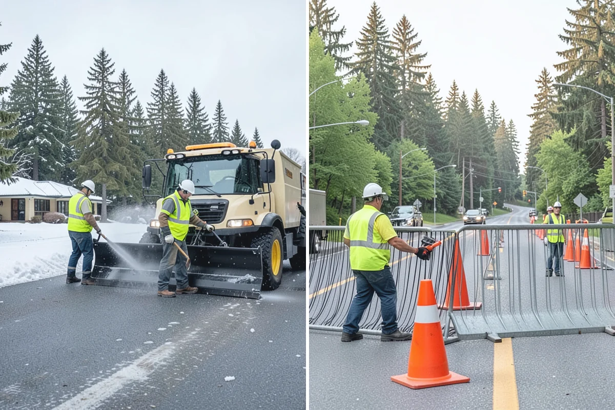 Public Building Maintenance in Wilkeson, Pierce County, WA - Building walkthrough and deficiency documentation