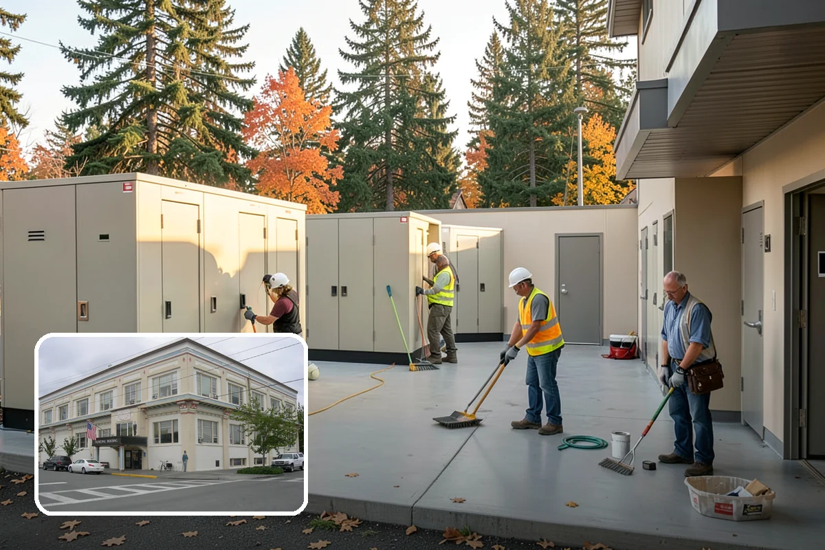 Public Building Roof Maintenance in Anacortes, Skagit County, WA - Extends roof service life and defers capital replacement