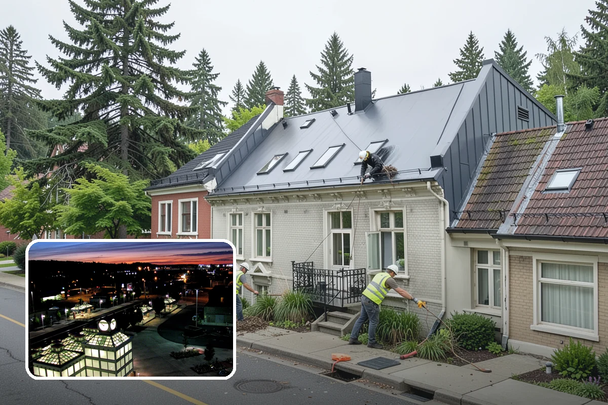Public Building Roof Maintenance in Auburn, King County, WA - Extends roof service life and defers capital replacement