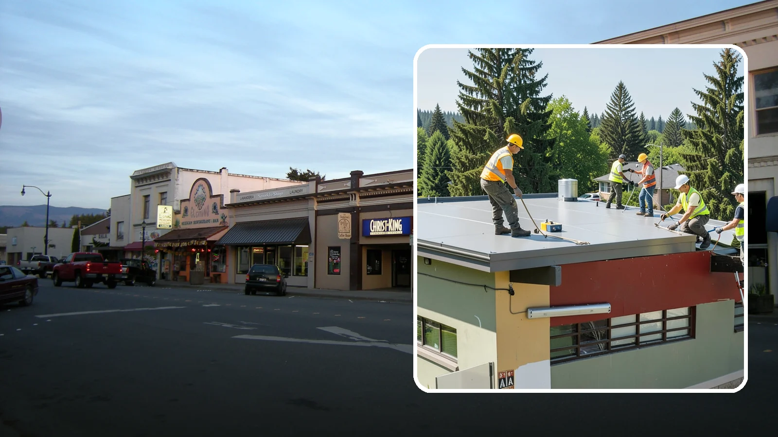 Public Building Roof Maintenance in Burlington, Skagit County, WA - Extend roof life across your building portfolio with scheduled inspections, cleaning, and preventive maintenance.