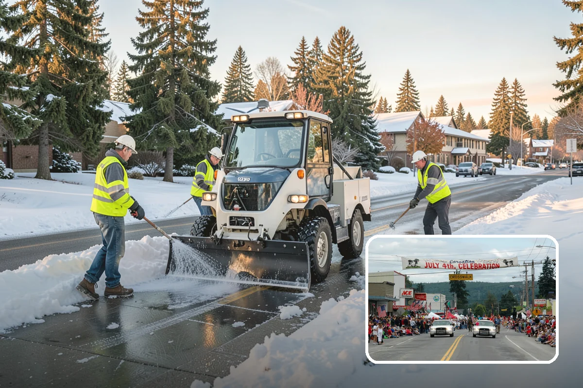 Public Building Roof Maintenance in Carnation, King County, WA - Extends roof service life and defers capital replacement