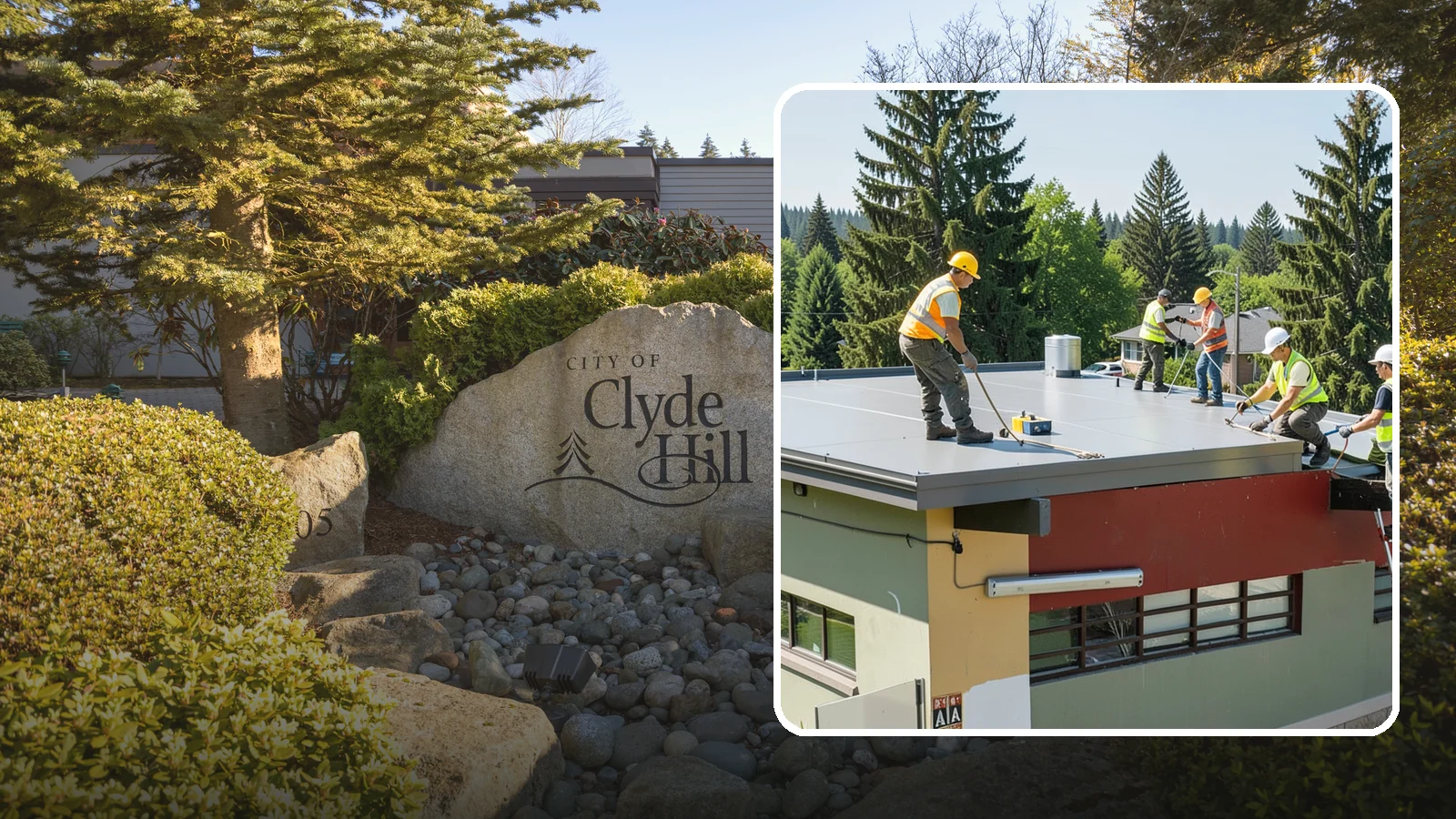 Public Building Roof Maintenance in Clyde Hill, King County, WA - Extend roof life across your building portfolio with scheduled inspections, cleaning, and preventive maintenance.
