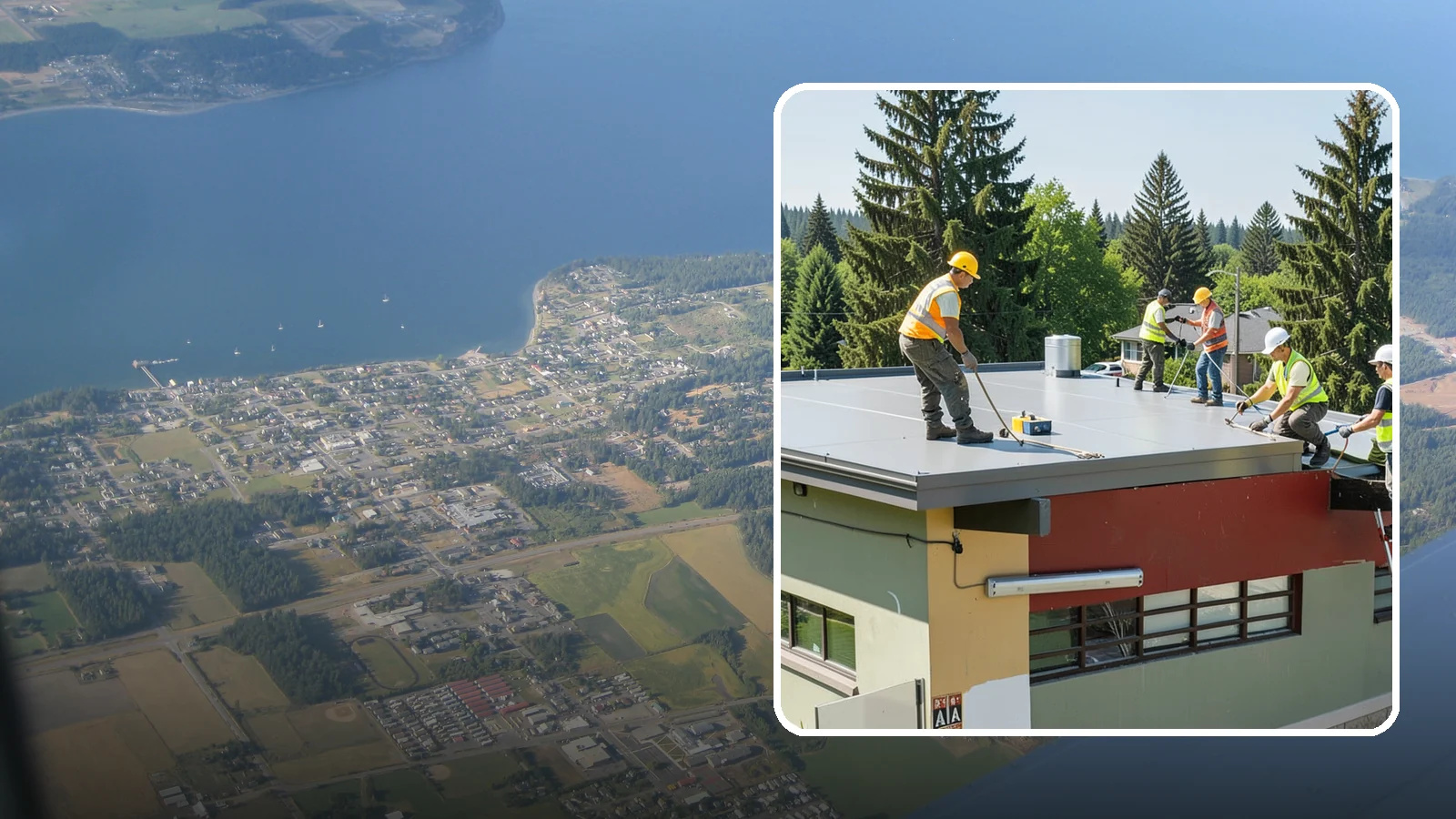 Public Building Roof Maintenance in Coupeville, Island County, WA - Extend roof life across your building portfolio with scheduled inspections, cleaning, and preventive maintenance.