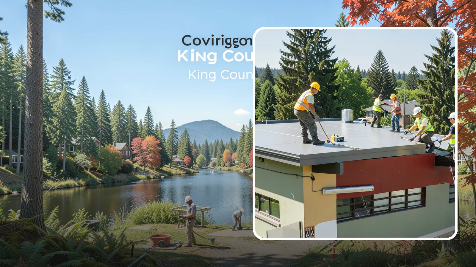 Public Building Roof Maintenance in Covington, King County, WA - Extend roof life across your building portfolio with scheduled inspections, cleaning, and preventive maintenance.