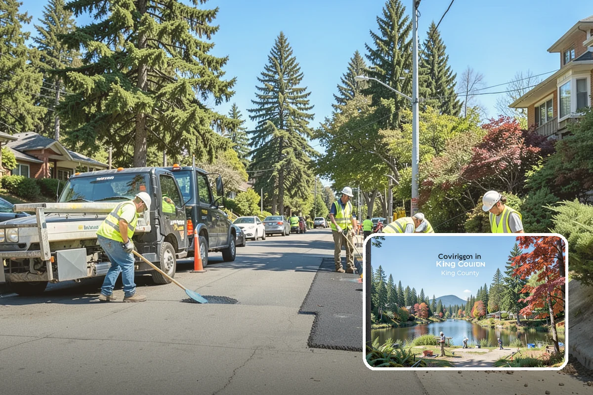 Public Building Roof Maintenance in Covington, King County, WA - Extends roof service life and defers capital replacement