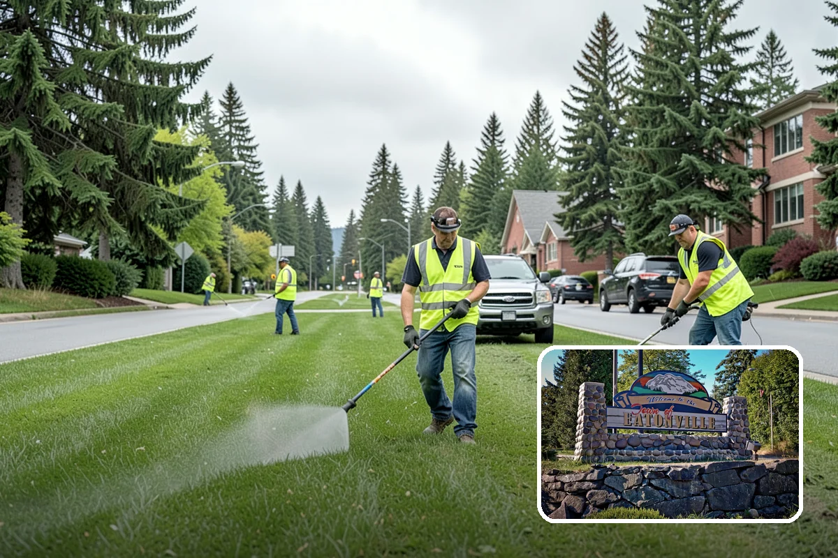 Public Building Roof Maintenance in Eatonville, Pierce County, WA - Extends roof service life and defers capital replacement