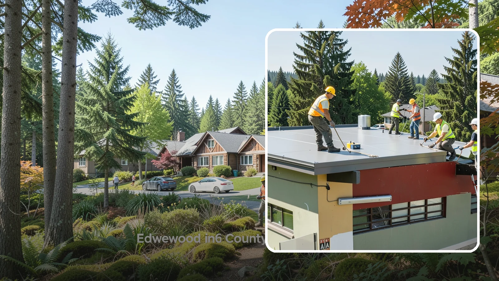 Public Building Roof Maintenance in Edgewood, Pierce County, WA - Extend roof life across your building portfolio with scheduled inspections, cleaning, and preventive maintenance.