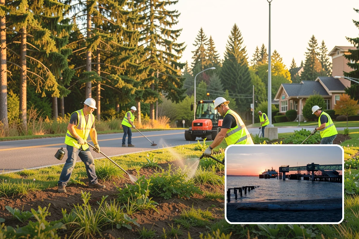 Public Building Roof Maintenance in Edmonds, Snohomish County, WA - Extends roof service life and defers capital replacement