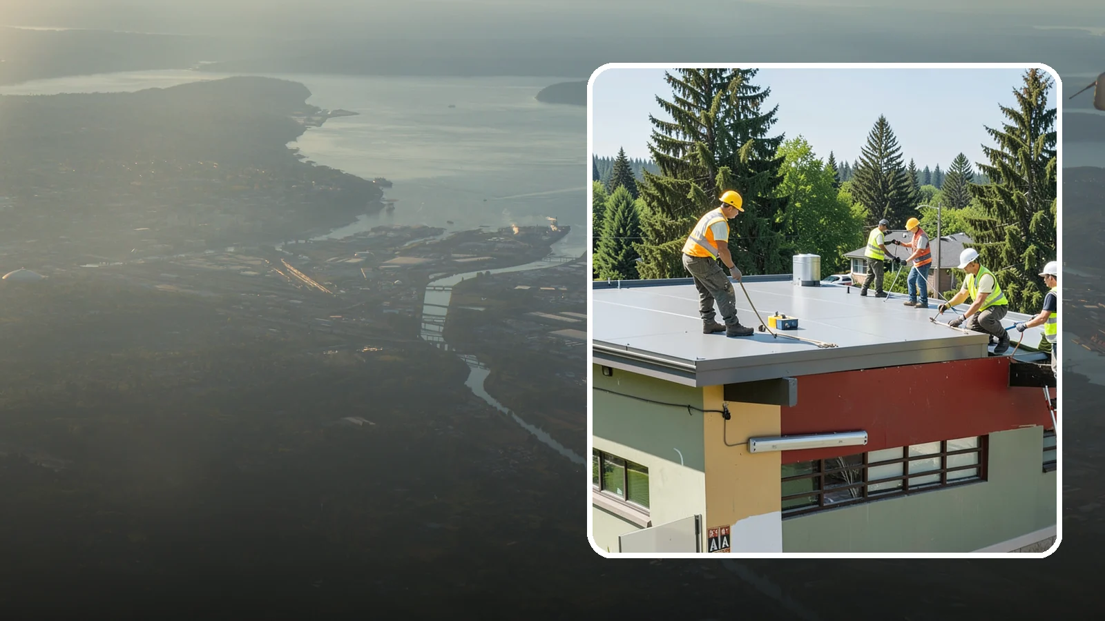 Public Building Roof Maintenance in Fife, Pierce County, WA - Extend roof life across your building portfolio with scheduled inspections, cleaning, and preventive maintenance.