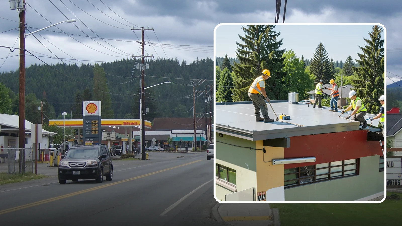 Public Building Roof Maintenance in Granite Falls, Snohomish County, WA - Extend roof life across your building portfolio with scheduled inspections, cleaning, and preventive maintenance.