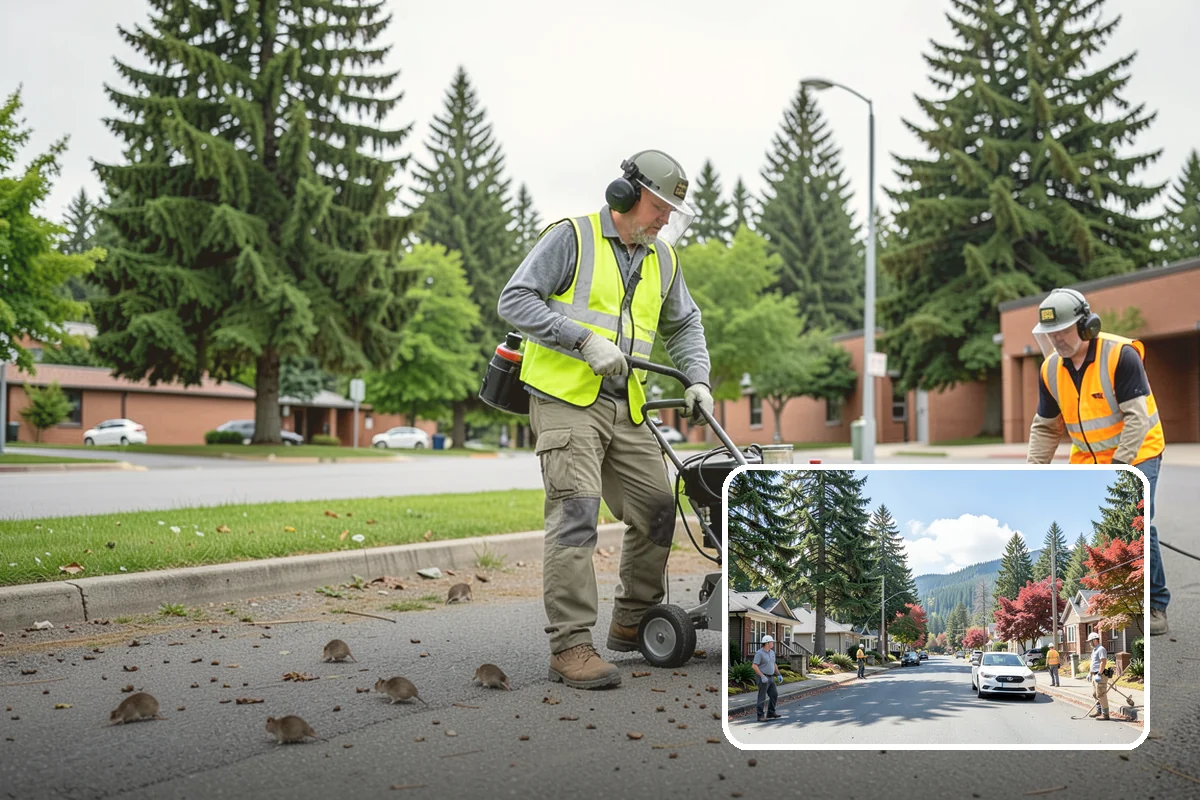 Public Building Roof Maintenance in Hunts Point, King County, WA - Extends roof service life and defers capital replacement