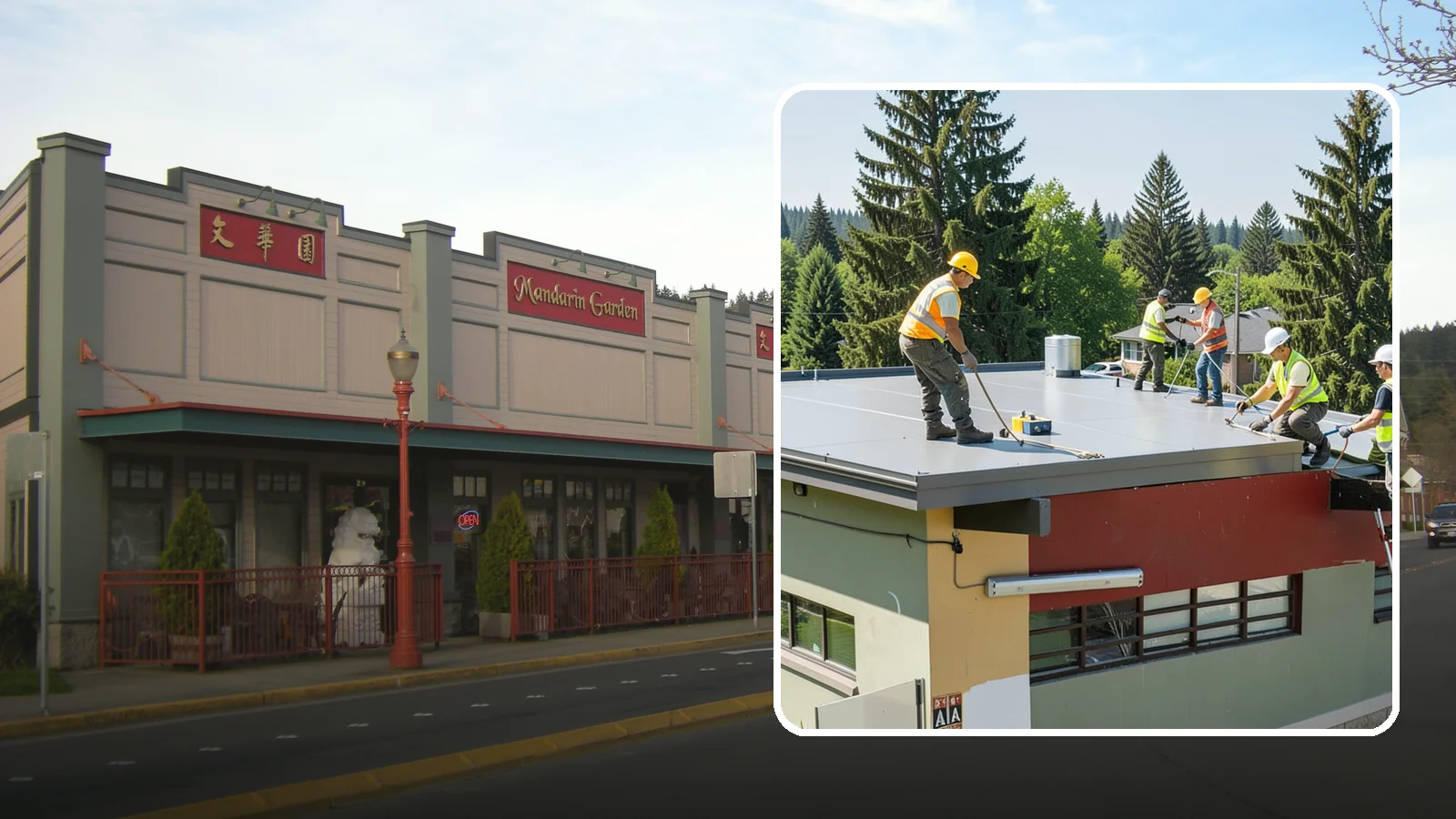 Public Building Roof Maintenance in Issaquah, King County, WA - Extend roof life across your building portfolio with scheduled inspections, cleaning, and preventive maintenance.