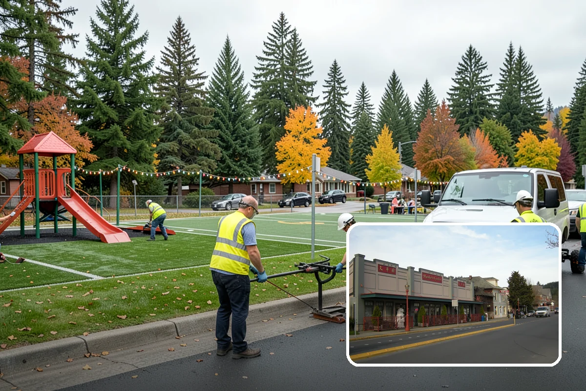 Public Building Roof Maintenance in Issaquah, King County, WA - Extends roof service life and defers capital replacement