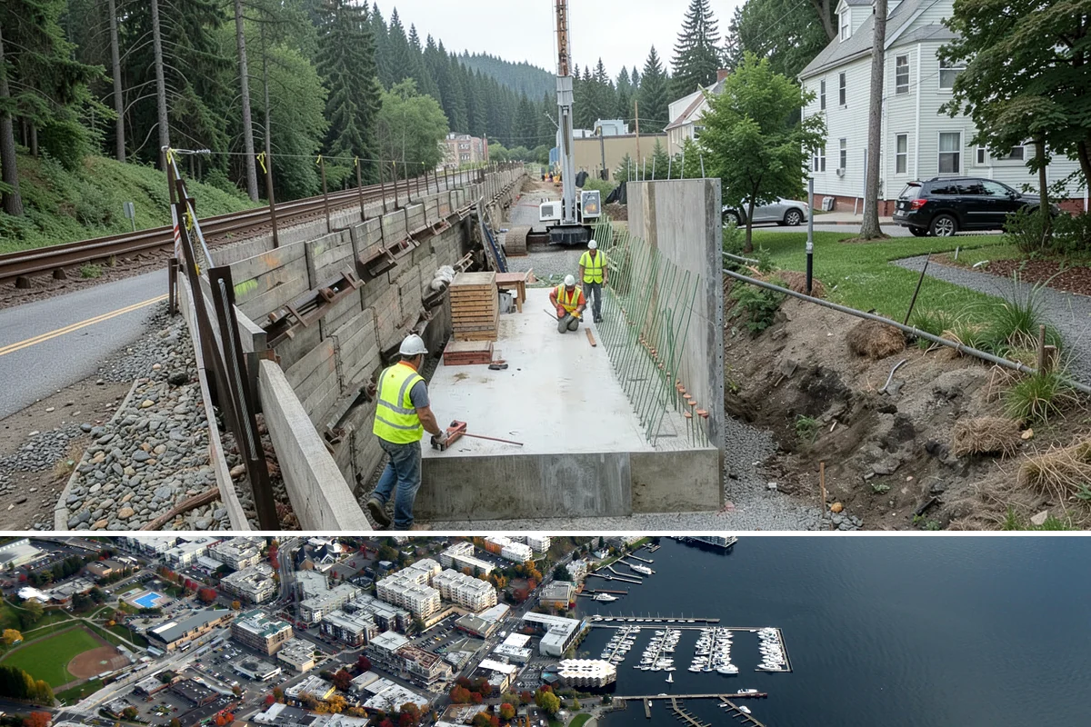 Public Building Roof Maintenance in Kirkland, King County, WA - Fall and spring service targets the leaf drop and moss growth that Northwest roofs accumulate seasonally.