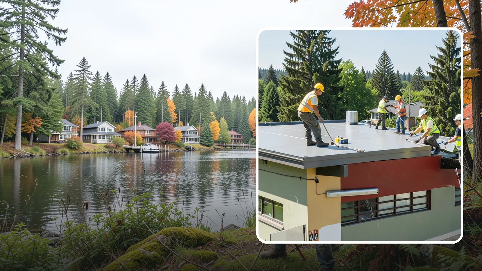 Public Building Roof Maintenance in La Conner, Skagit County, WA - Extend roof life across your building portfolio with scheduled inspections, cleaning, and preventive maintenance.