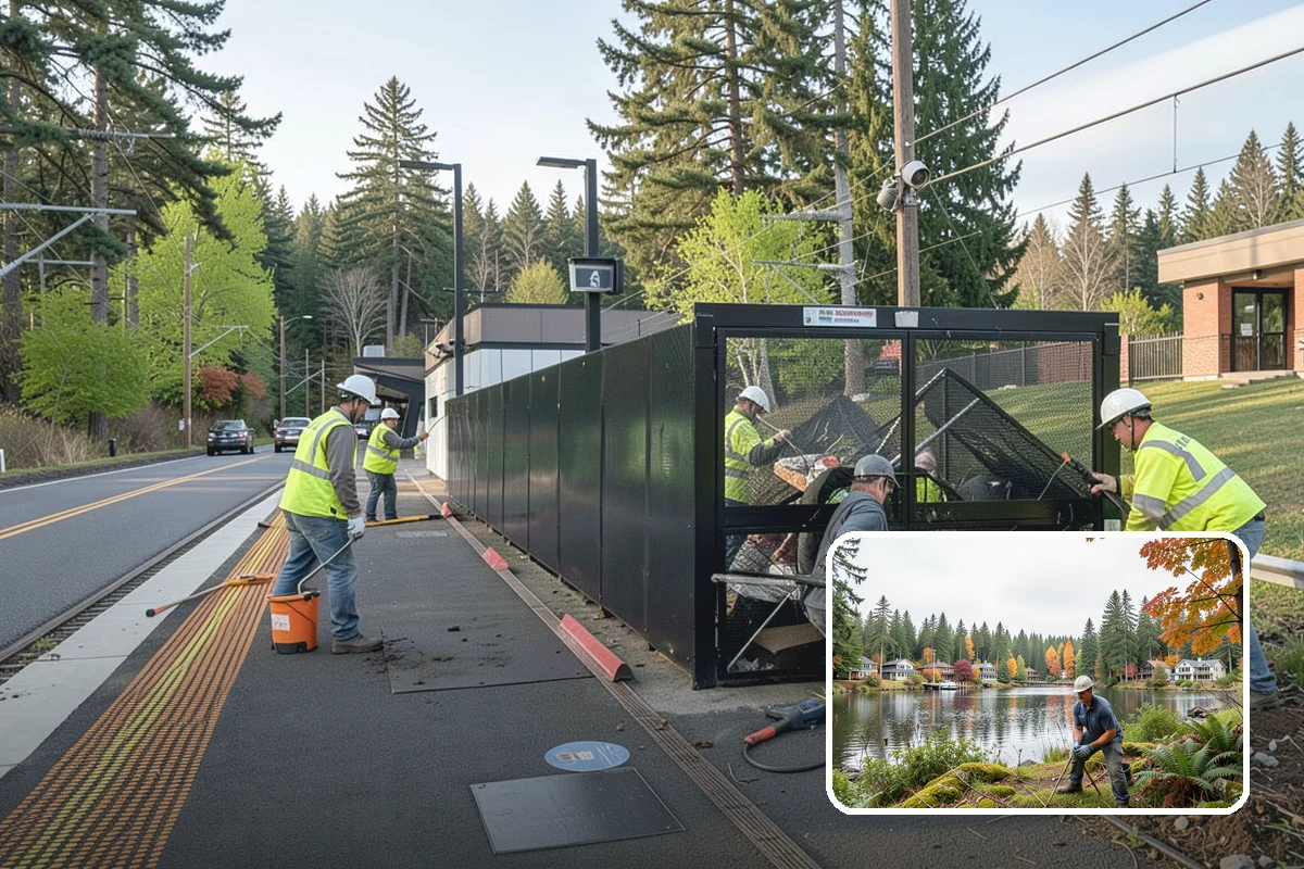 Public Building Roof Maintenance in La Conner, Skagit County, WA - Extends roof service life and defers capital replacement