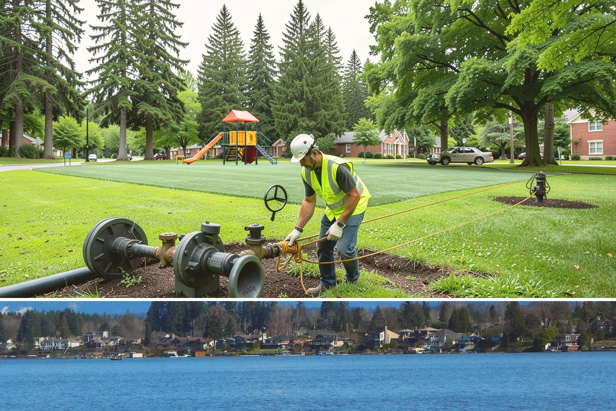 Public Building Roof Maintenance in Lake Stevens, Snohomish County, WA - Fall and spring service targets the leaf drop and moss growth that Northwest roofs accumulate seasonally.