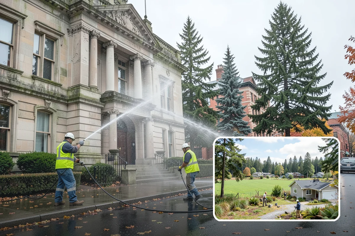 Public Building Roof Maintenance in Lyman, Skagit County, WA - Extends roof service life and defers capital replacement