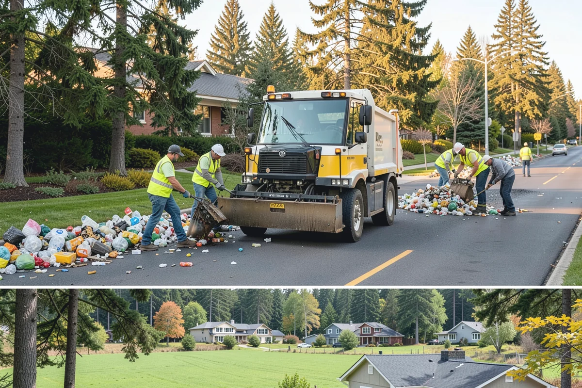 Public Building Roof Maintenance in Lyman, Skagit County, WA - Fall and spring service targets the leaf drop and moss growth that Northwest roofs accumulate seasonally.