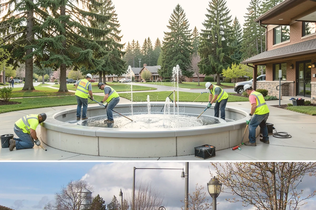 Public Building Roof Maintenance in Marysville, Snohomish County, WA - Fall and spring service targets the leaf drop and moss growth that Northwest roofs accumulate seasonally.