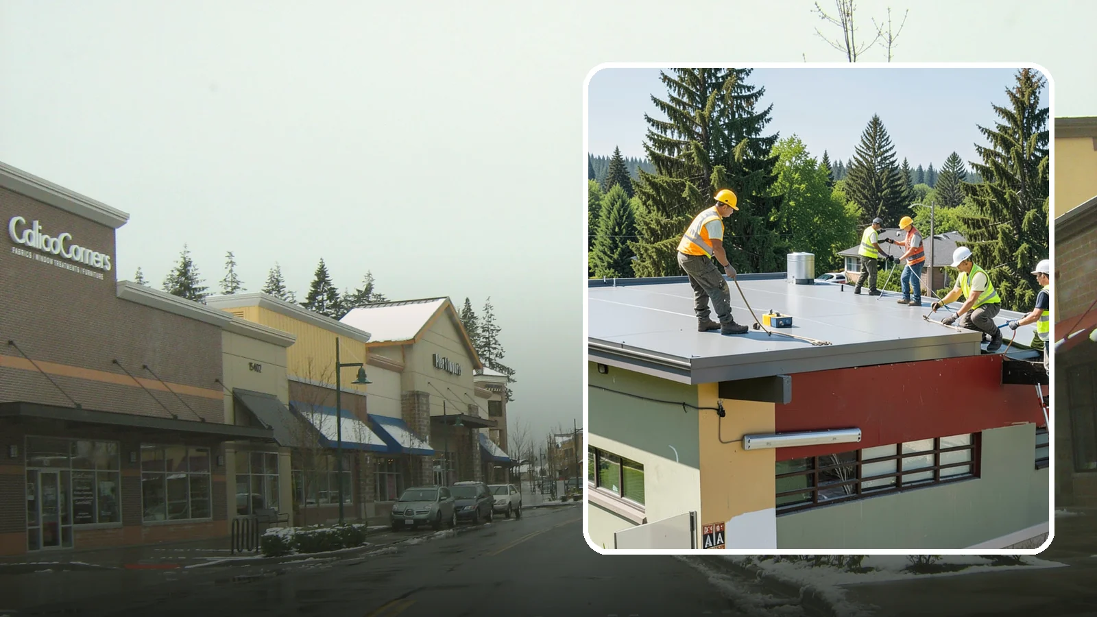 Public Building Roof Maintenance in Mill Creek, Snohomish County, WA - Extend roof life across your building portfolio with scheduled inspections, cleaning, and preventive maintenance.