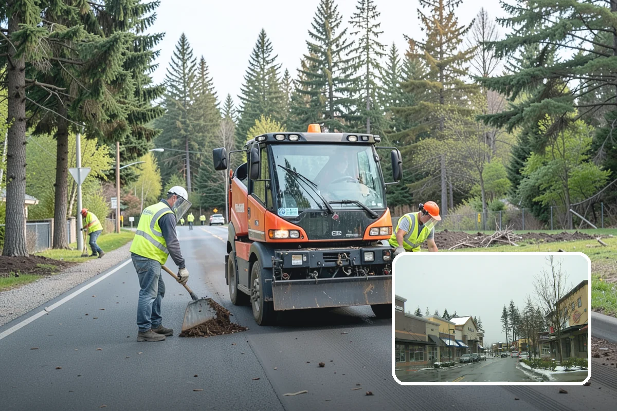 Public Building Roof Maintenance in Mill Creek, Snohomish County, WA - Extends roof service life and defers capital replacement