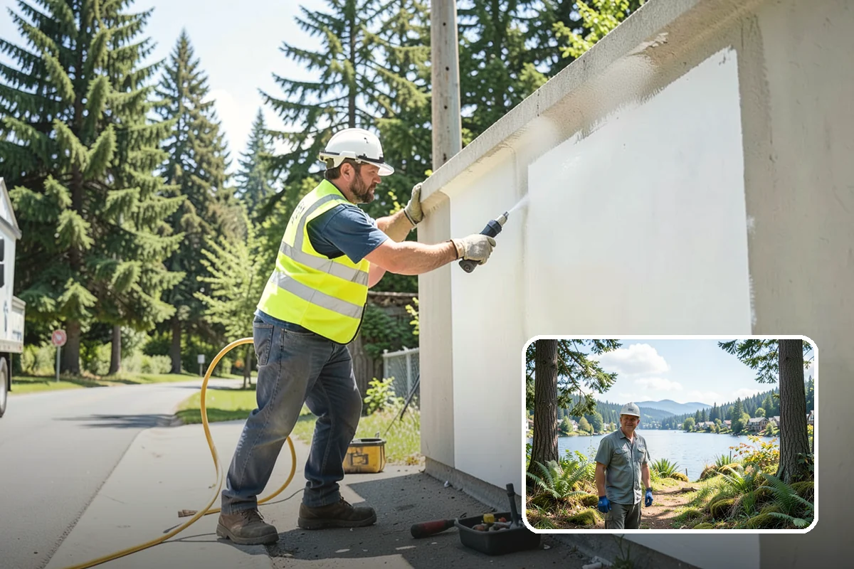 Public Building Roof Maintenance in Milton, King County, WA - Extends roof service life and defers capital replacement