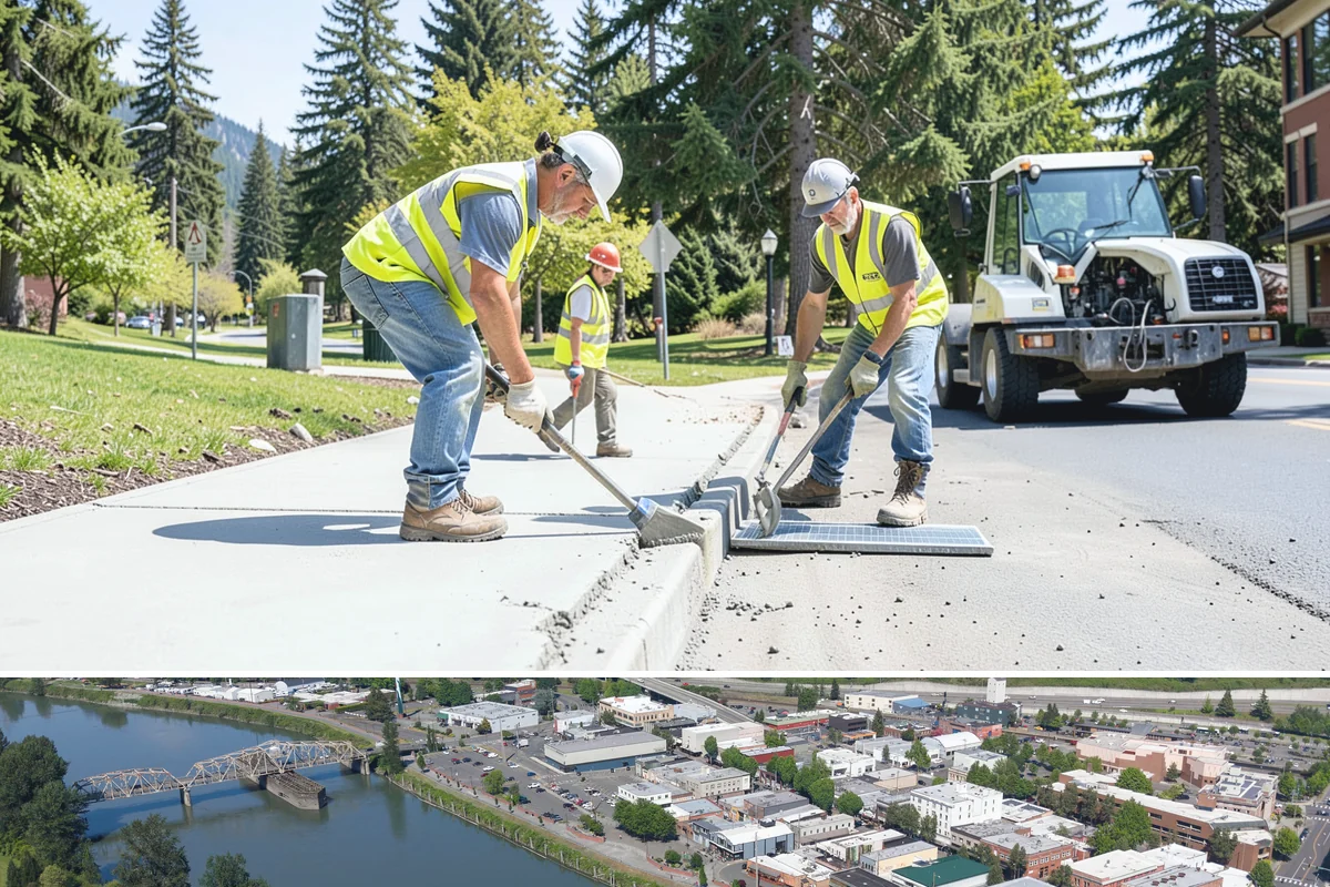 Public Building Roof Maintenance in Mount Vernon, Skagit County, WA - Fall and spring service targets the leaf drop and moss growth that Northwest roofs accumulate seasonally.