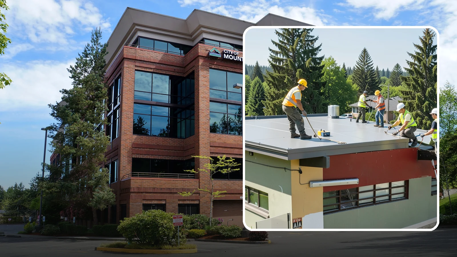 Public Building Roof Maintenance in Mountlake Terrace, Snohomish County, WA - Extend roof life across your building portfolio with scheduled inspections, cleaning, and preventive maintenance.
